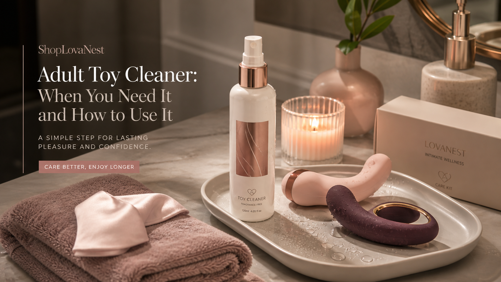 Intimate Product Cleaner: When You Need It and How to Use It cover image