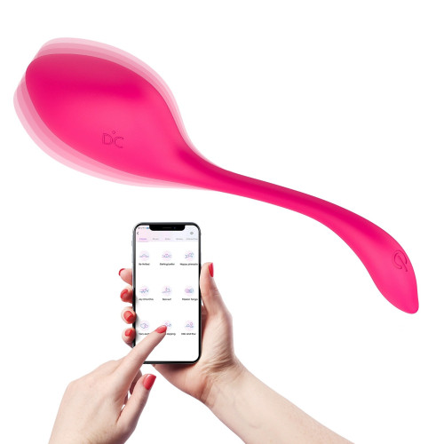 App-Connected Ruby Remote Massager private wellness product