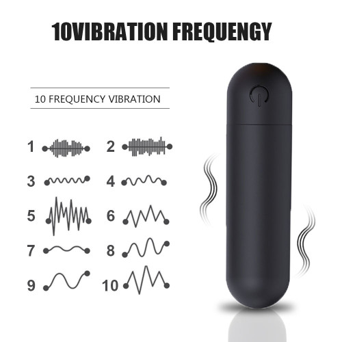 Mini 10-Mode Bullet Vibrator for Adult Wellness detail image 1