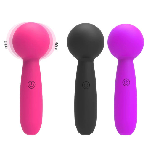 Rounded Rechargeable Vibrating Massager Rounded Rechargeable Vibrating Massager