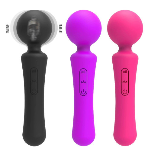 Rounded Rechargeable Vibrating Massager Rounded Rechargeable Vibrating Massager