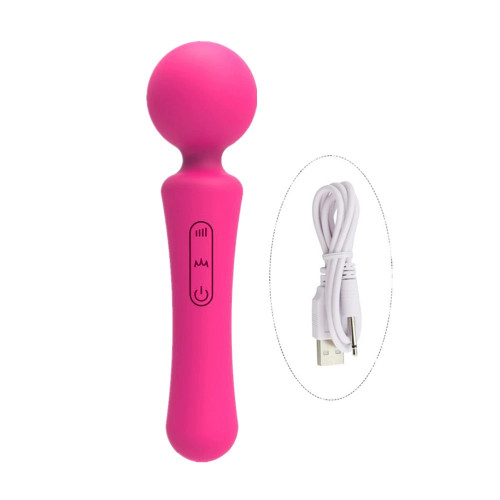 Rounded Rechargeable Vibrating Massager Rounded Rechargeable Vibrating Massager