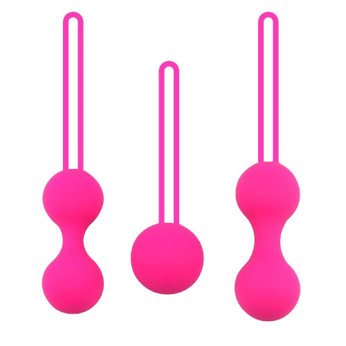 Silicone Pelvic Wellness Kegel Ball Set private wellness product