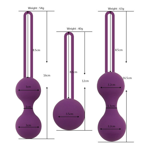 Silicone Pelvic Wellness Kegel Ball Set